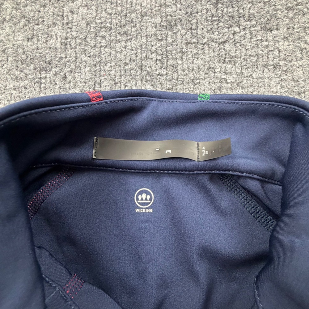 RLX Ralph Lauren Womens Navy Quarter Zip Pullover Long Sleeve Athletic Top SZ S - Picture 8 of 14